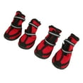 thumbnail image 2 of Chaussures de Randonnée pour Chien, Semelle Antidérapante Protecteurs de Pattes d'Animaux Réfléchissants Respirants Ajustables Élégants Imperméables pour Extérieur pour Randonnée pour Grands Chiens S,m,L,TG,TTG, 2 of 8