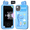 Blue, variant on Hoofun Kids Smart Phone with Holographic Pyramid, 32G Card Christmas Birthday Gifts for Age 3-10 Kids Toys Cell Phone, 2.8" Touchscreen Toddler Learning Play Toy, Dual Camera, Music Player Pink