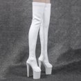 thumbnail image 3 of 2 Pares 1/6 Mujeres Figuras De Acción Sobre s De co + Rojo Sunnimix Botas de figuras de acción, 3 of 8