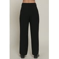 thumbnail image 5 of Women's FashionStream Pleated Straight-Leg Pants, Black, 5 of 5