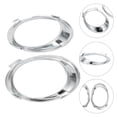 thumbnail image 2 of Pair Front Left & Right Chrome Fog Lamp Bezel Trim Ring for Fusion 2013-16, 2 of 10