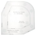 thumbnail image 1 of Bowl Cozy Pattern Template Acrylic Bowl Wrap Template Bowl Wrap Sewing Template, 1 of 9