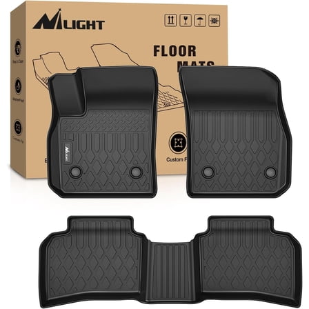 Nilight Floor Mats for Cadillac XT4 2019 2020 2021 2022 2023 2024 2025 All Weather Custom Fit Heavy Duty Floor Liners