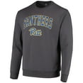 thumbnail image 2 of Men's Colosseum Charcoal Pitt Panthers Arch & Logo Sweatshirt, 2 of 5