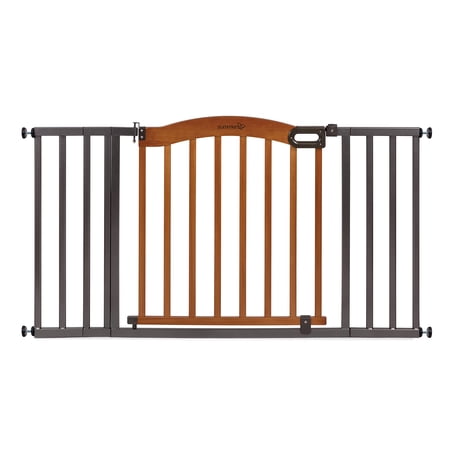 Summer Decorative Wood & Metal 5 Foot Pressure Mounted Gate