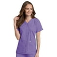 thumbnail image 5 of Landau Essentials Relaxed Fit 4-Pocket V-Neck Scrub Top for Women 8232, 5 of 9