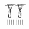 thumbnail image 4 of Pad Eye Plate Hamaca Montaje en pared Heavy Duty Hanging Hardware Fitting Set Marine Hardware para actividades al aire libre Camping , estiloD perfecl Ganchos para hamacas, 4 of 8