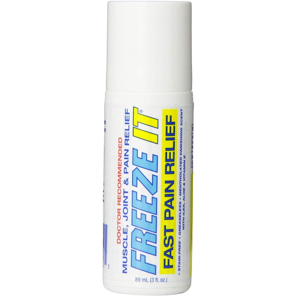 Freeze It Advanced Roll-On Therapy Gel, 3 Oz.