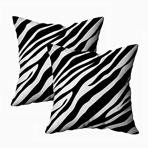 Zebra Pattern & Gifts Zebra Throw Pillow 18x18 Multicolor 