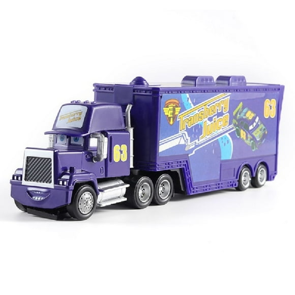 Disney Pixar Cars Racing 2 3 Toy Lightning McQueen Storm Mater Chick Hicks Mack Truck Collection Alloy Metal Model Children Gift