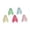 A, variant on - 5pc Multicolor A-Shape Acrylic Letter Beads, Transparent Acrylic Beads for DIY Jewelry, Bracelet, Necklace, Keychain Making, Art Crafts (A)