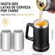 thumbnail image 3 of Tarro Cervecero de Acero Inoxidable, 730 ml Vasos para Cerveza de Material 304, Doble Pared Térmica, Vasos Térmicos Hasta 4 Horas Frío y 2 Horas Caliente para Cervezas, Café, Cócteles, Zumos, 3 of 4