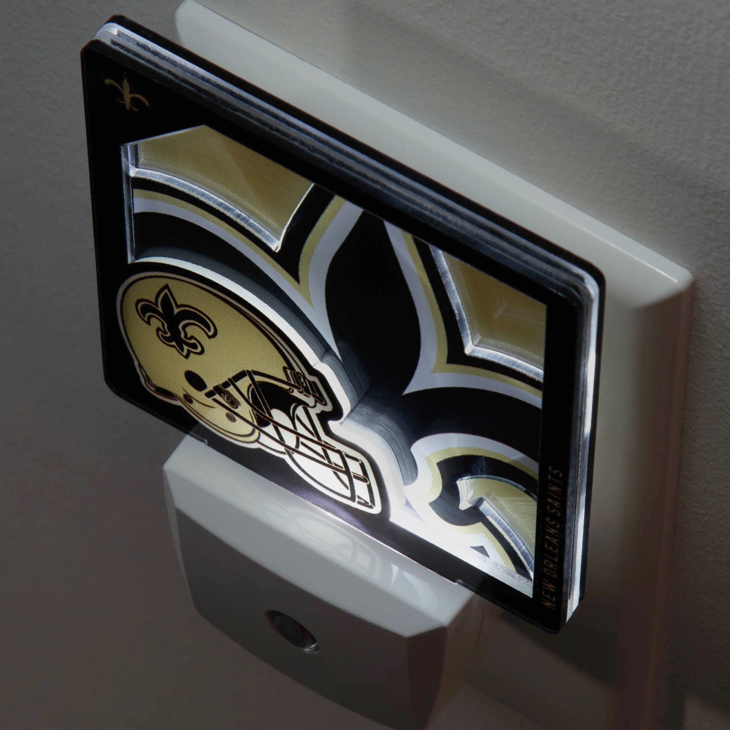 New Orleans Saints Logo Series Nite Light