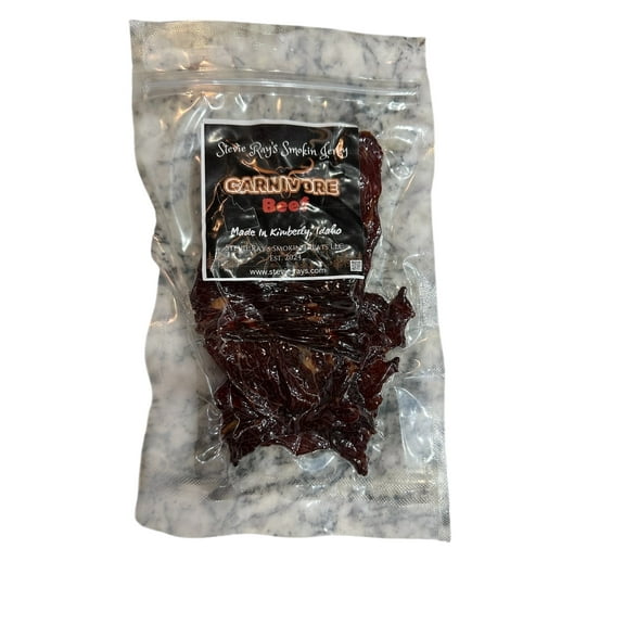 Stevie Ray's Carnivore Beef Jerky, 2 oz