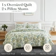 thumbnail image 2 of Wanderlust Printed Quilt Set by SouthShore Fine Linens, 2 of 8