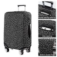 thumbnail image 5 of Black Leopard Print Luggage Cover Fashion Suitcase Cover Baggage Covers Fit 25-28 Inch Luggage (Go Travel), 5 of 5