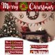 thumbnail image 1 of onlyliua Liquidación Del Día Ofertas Prime Banners Navideños Banners Navideños Banners de Fondo Fiestas Alegres Decoraciones Navideñas Decoraciones de Ambientes Banderas Festivas para El Jardín, 1 of 6