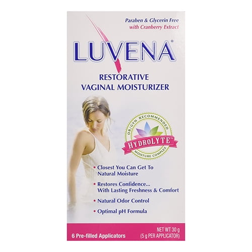 Luvena Restorative Vaginal Moisturizer and Odor Control, 5g Pre Filled Applicators - 6 ea