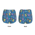 thumbnail image 3 of Salouo Sailboat With Sailing Print Women's 2 in 1 Running Shorts Double-Layer Shorts Athletic Workout Gym Yoga Shorts Running Shorts for Women-Medium, 3 of 7