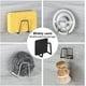 thumbnail image 4 of Soporte de esponja para fregadero de cocina Caddy, soporte de esponja autoadhesivo de acero inoxidable SUS304 a prueba de óxido, resistente al agua, 2 unidades Fokelyi WMPH-627, 4 of 7