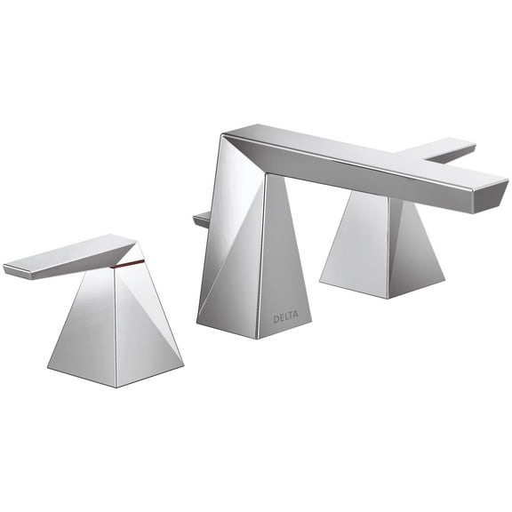 Delta 35543-Mpu-Dst Trillian 1.2 GPM Bathroom Sink Faucet Widespread Bathroom Faucet -