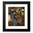 thumbnail image 2 of Édouard Vuillard 20x23 Black Modern Framed Museum Art Print Titled - A Seamstress (1892), 2 of 5