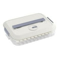 thumbnail image 1 of Fridja Clearance Under 5$ Dumpling Box Well Sealed Storage Container Multi-layer Storage Drawer Stylish Storage Container Easy Storage Box Food Refrigerator Container, 1 of 2
