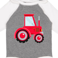 thumbnail image 4 of Inktastic Farming Red Tractor Boys or Girls Long Sleeve Baby Bodysuit, 4 of 5