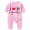 thumbnail image 2 of Riecok Unisex Newborn Baby Summer Short Sleeve Cotton Thin Lightweight Breathable Soft Comfortable Fruit Print 0-18 Months Pink 3 M, 2 of 5