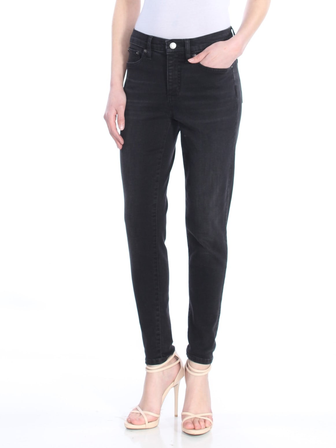 Ralph Lauren - RALPH LAUREN Womens Black Straight leg Jeans Size: 2 - Walmart.com - Walmart.com