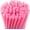Pink, variant on 50 PCS Valentine Heart Shaped Pink Straws, Reusable Drinking Cute Straw for Valentine's day Cocktail, Birthday Party, Bridal Shower, Wedding Supplies, Valentine Party