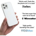 thumbnail image 5 of totallee Thin iPhone 13 Pro Max Case, Thinnest Cover Ultra Slim Minimal - for Apple iPhone 13 Pro Max (2021) (Frosted Clear), 5 of 6