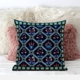 thumbnail image 4 of Mughal Art Indoor/Outdoor Pillow in Indigo Green Red 20x20, 4 of 5