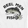 thumbnail image 3 of Instant Message - Reel Men Fish - Men's Short Sleeve Graphic T-Shirt, 3 of 6