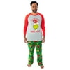 Dr. Seuss The Grinch Who Stole Christmas 2 Piece Pajama Sets (Medium)