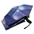 thumbnail image 6 of Starry Sky Shells Compact Sun Umbrella Windproof Travel Umbrellas for Rain Strong Portable UV Protection, 6 of 8