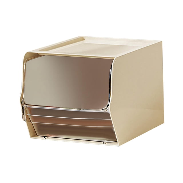 Lipstore Tea Packet Rack Space Saving Utility Desk Storage Organizer for Kitchen Milk white