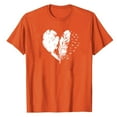 thumbnail image 5 of Odbmxy T Shirts for Women Summer Graphic Short Sleeve Plus Size Womens Tops Pullover Casual Holiday Orange Regular Tops, 5 of 7