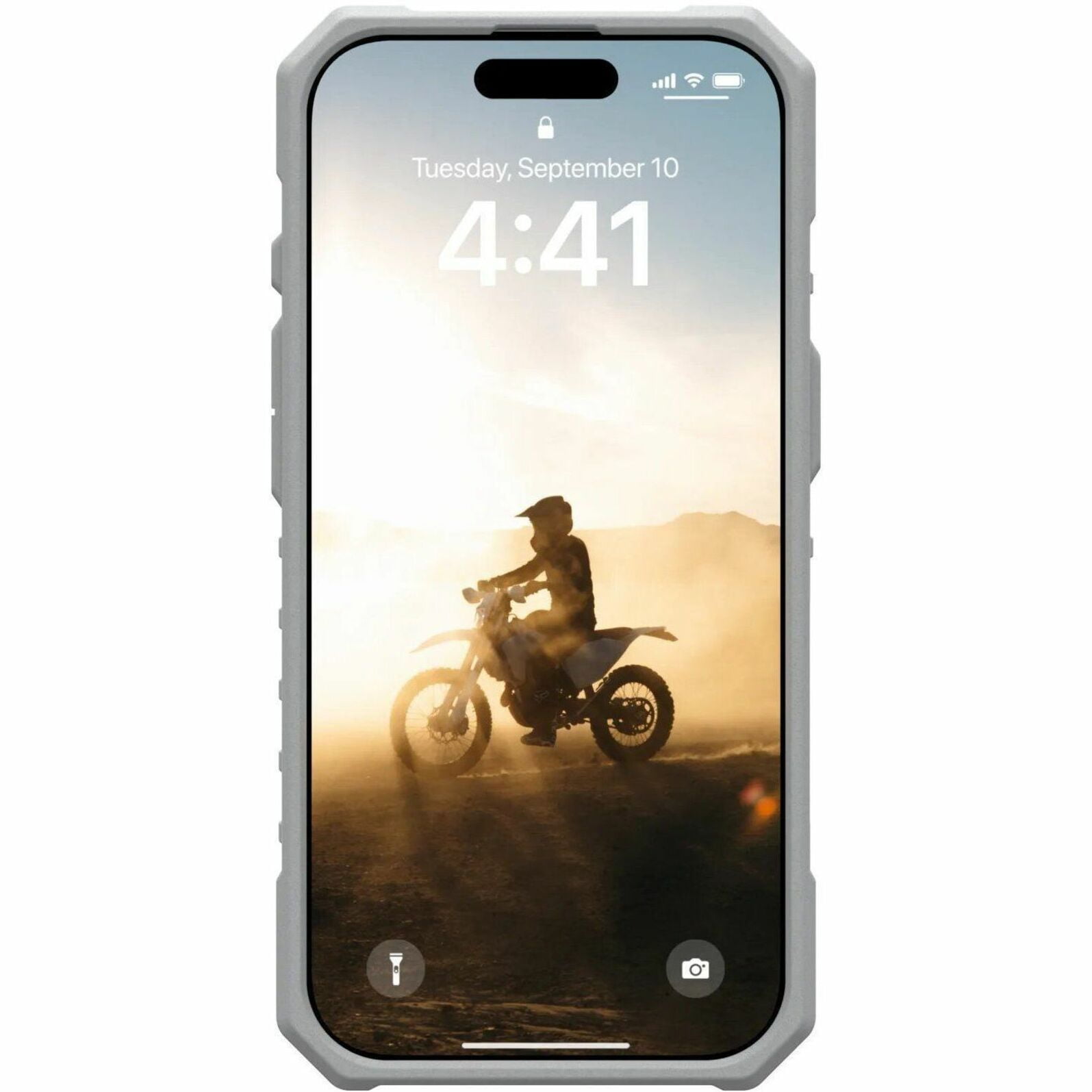 UAG iPhone 16 Pro Case 6.3" Pathfinder Clear - Compatible with MagSafe Charging Rugged Shockproof Anti-Slip Military Grade Protective Cover, Active Neon