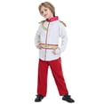 thumbnail image 4 of Disfraz de Príncipe para niños, conjunto de 7 piezas para Halloween, ropa de rey, fiesta de Carnaval, 4 of 4
