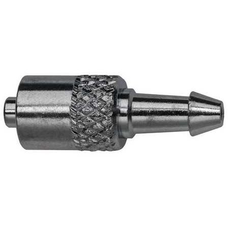 Male Luer Slip - VITA NEEDLE CO. G504 Luer Lock Barb Adapter, Plated Brass, Male