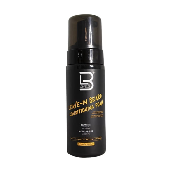 L3VEL3 Non-Greasy Daily Beard Balm, 5 oz