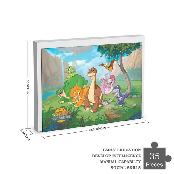 The Land Before Time Jigsaw Puzzle 35/70/120/200/300/500/1000 Piece High Quality Birthday Gift