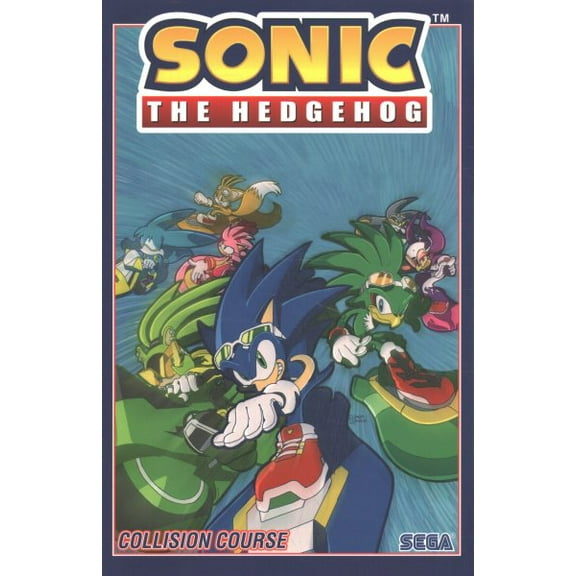 Pre-Owned Sonic the Hedgehog, Vol. 19: Collision Course, (Paperback)
