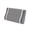 Black, variant on Jubipavy 1-Pack 19.69"×11.81" Plaid Cotton Pillowcase, Skin-Friendly Pillow Cover for Latex & Memory Foam Pillows, Multi-Color Options