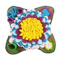 thumbnail image 1 of Fashion!!Pet Snuffle Mat Durable Dog Puzzle Toys Interactive Feeding Game Mat Dispenser, 1 of 11