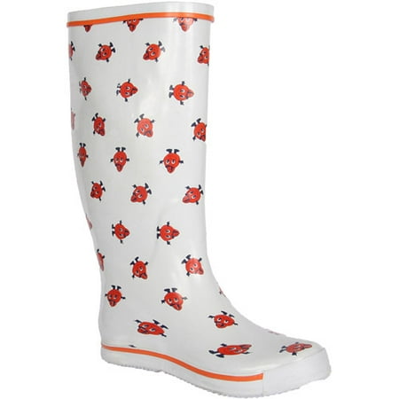 NCAA - Woman's Syracuse University Orange Scattered Rain Boots