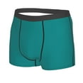 thumbnail image 2 of Naloa Teal Print Mens Underwear - Boxers for Men, Classic Briefs for Men, 2 of 9