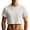 A-Light Gray2543, variant on XIAOCHA Men Solid Crop T Shirt Short Sleeve Crew Neck Fashion Casual Tops
