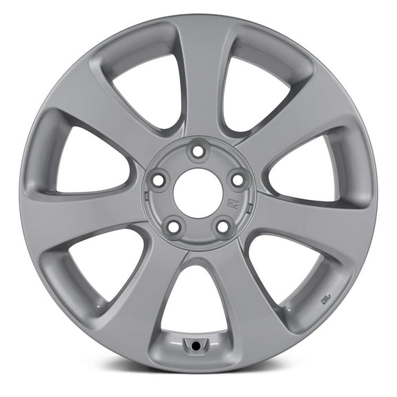 New Aluminum Alloy Wheel Rim 17 Inch Fits 2011 - 2013 Hyundai Elantra 17x7 5 on 114.3 - 4.5 Inches 7 Spoke